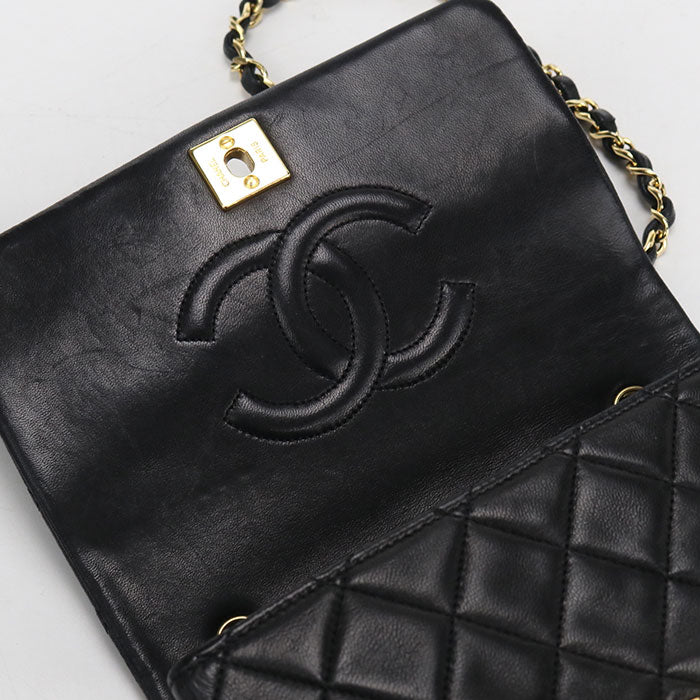 CHANEL Chain Matrasse Shoulder bag / lambskin 1814028 Women