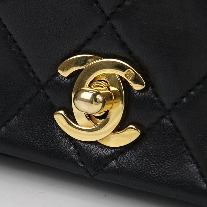 CHANEL Chain Matrasse Shoulder bag / lambskin 1814028 Women