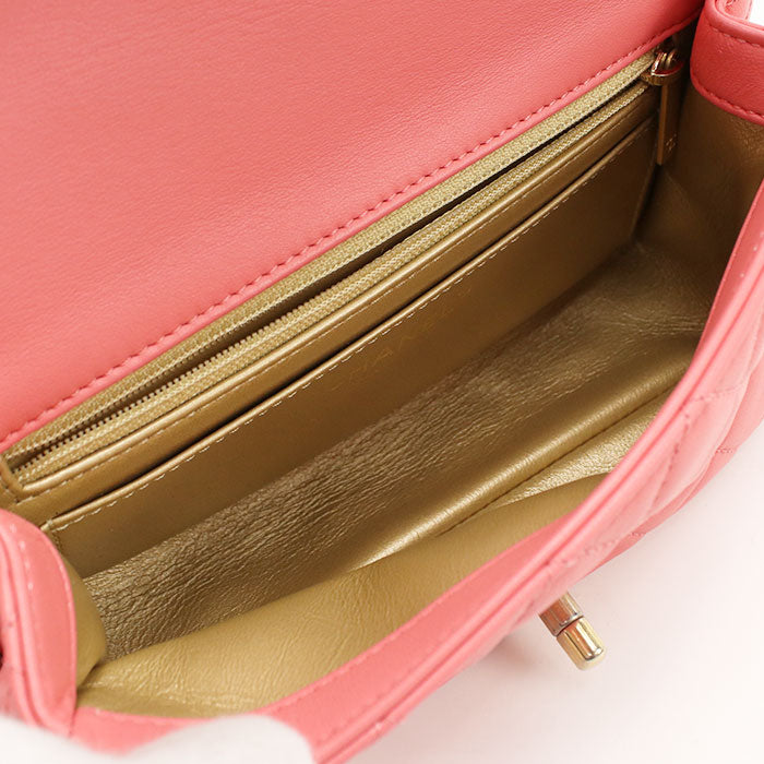 CHANEL Chain Matrasse Shoulder bag lambskin Women