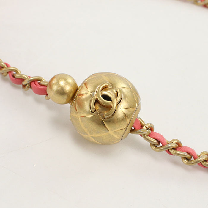 CHANEL Chain Matrasse Shoulder bag lambskin Women