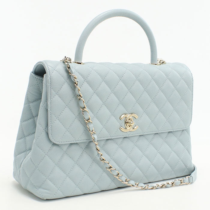 CHANEL coco handle 29 Matrasse A92991 Handbag / caviar A8J87799 Women