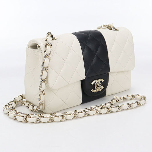 CHANEL Chain Matrasse Diagonal Shoulder bag lambskin NH89JAN2 Women