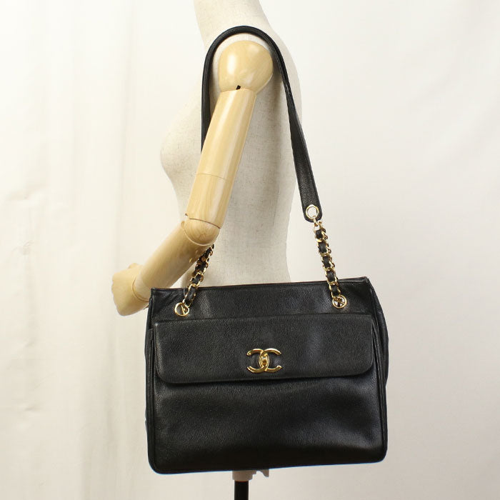 CHANEL Chain COCO Mark Tote bag / caviar 3186202 Women