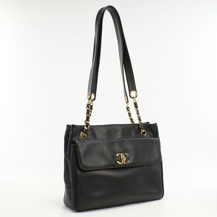 CHANEL Chain COCO Mark Tote bag / caviar 3186202 Women