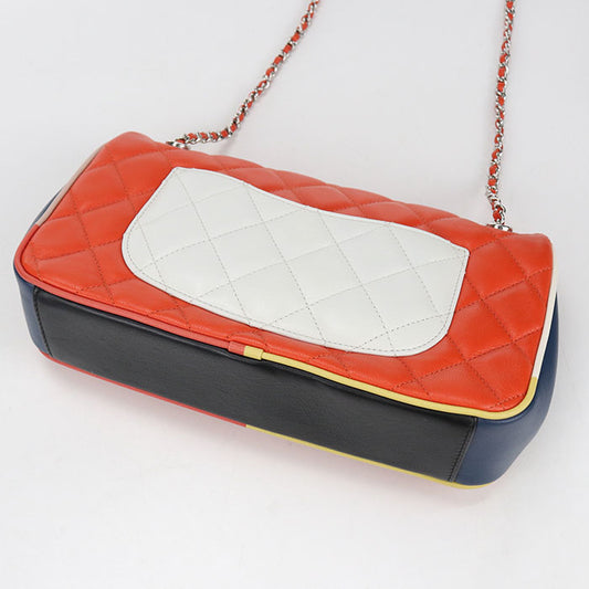 CHANEL 2WAY Chain Matrasse Diagonal Shoulder bag lambskin 23596020 Women