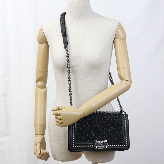 CHANEL Chain Shoulder bag Boy chanel A67086 Diagonal Shoulder bag tweed 26491214 Women