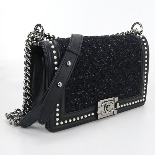 CHANEL Chain Shoulder bag Boy chanel A67086 Diagonal Shoulder bag tweed 26491214 Women