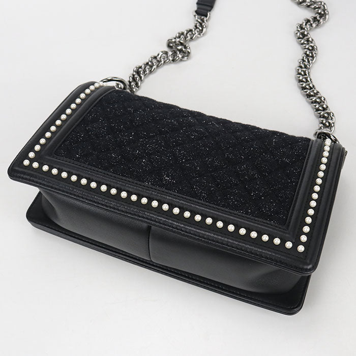 CHANEL Chain Shoulder bag Boy chanel A67086 Diagonal Shoulder bag tweed 26491214 Women