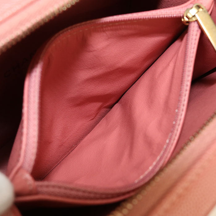 CHANEL 2-way vanity bag CC filigree Shoulder bag / caviar 28418574 Women