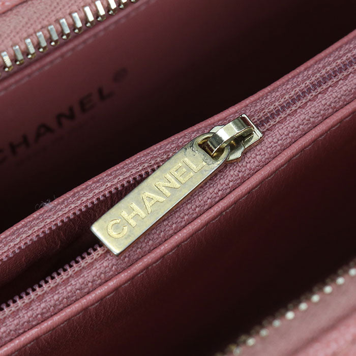 CHANEL 2-way vanity bag CC filigree Shoulder bag / caviar 28418574 Women