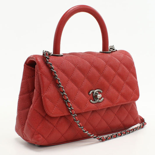 CHANEL 2WAY Matrasse Handbag / caviar 23443359 Women