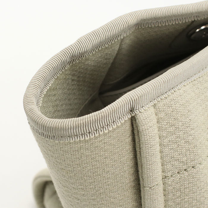 CHANEL Chain Deauville Tote bag / canvas 16EN1943 Women