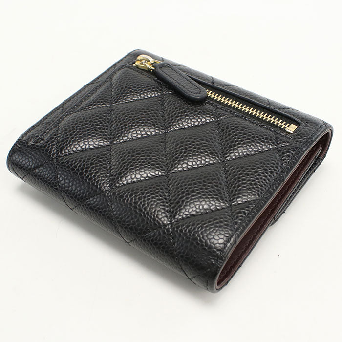 CHANEL Small flap wallet Matrasse 26920077 Three fold wallet/caviar Women