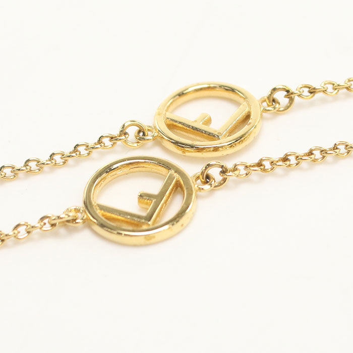 FENDI F is Fendi 8AG735 6DM F089U Necklace metal/Ji Luconia Women