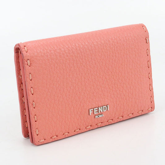 FENDI Selleria Card Case 8M0501 name card holder Calfskin Women