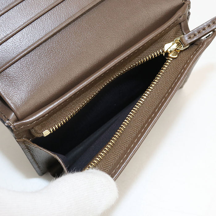 FENDI Small wallet F is Fendi 8M0420 Bifold Wallet Calfskin Women's