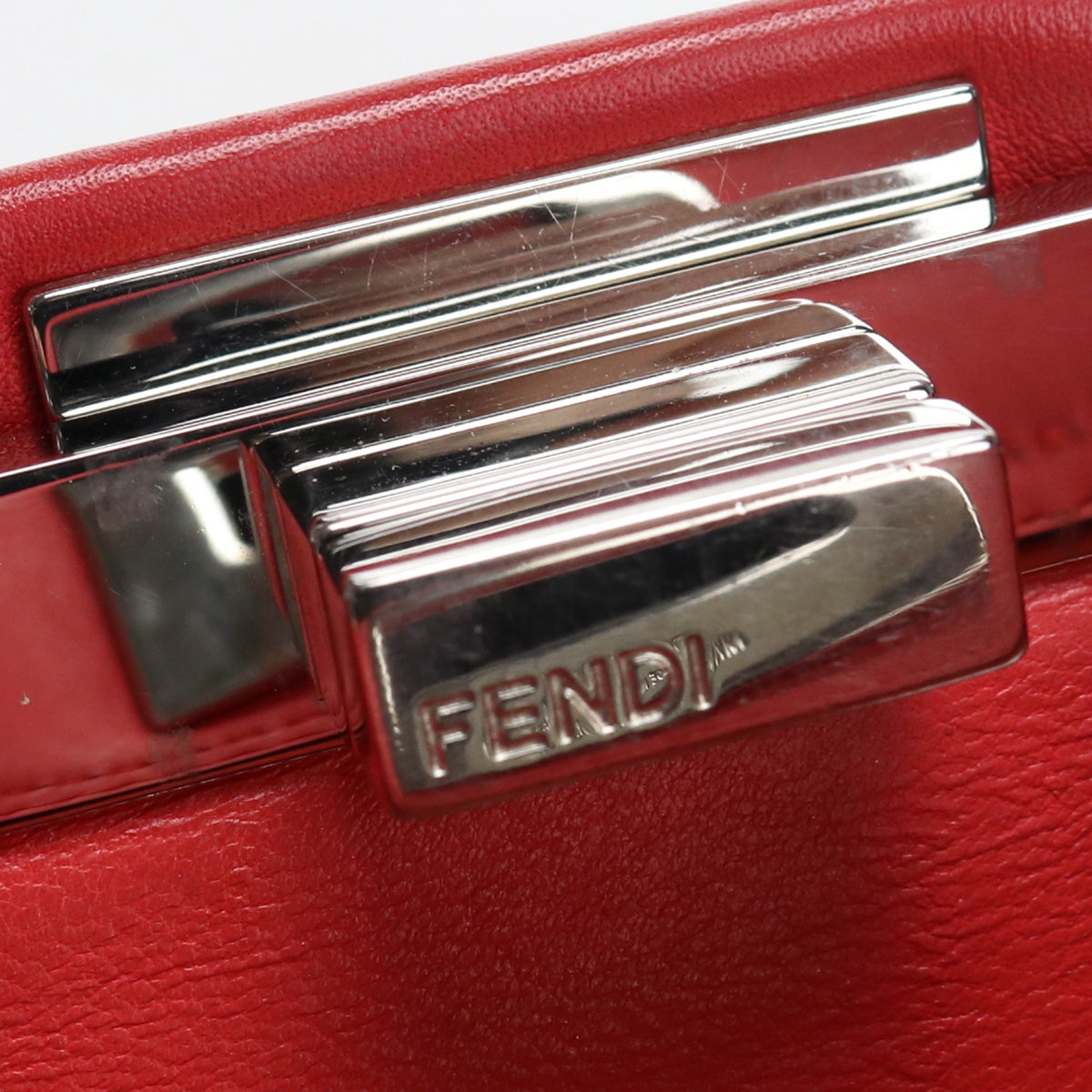 FENDI Peek-a-boo mini 8BN244 A312 R0Y77 Handbag leather Women