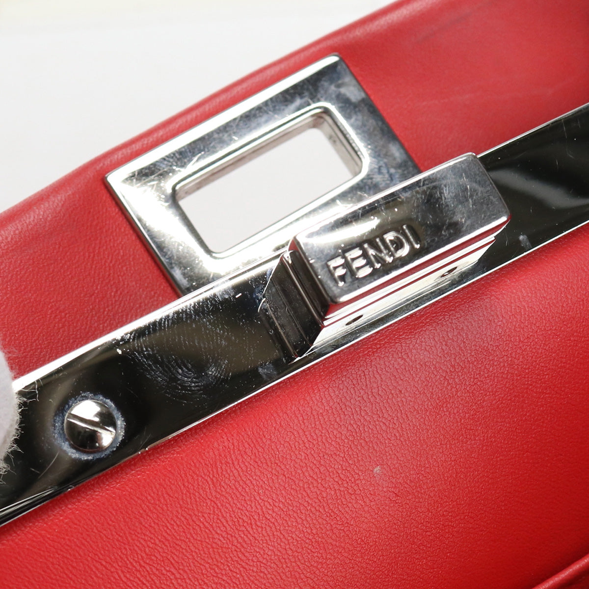 FENDI Peek-a-boo mini 8BN244 A312 R0Y77 Handbag leather Women