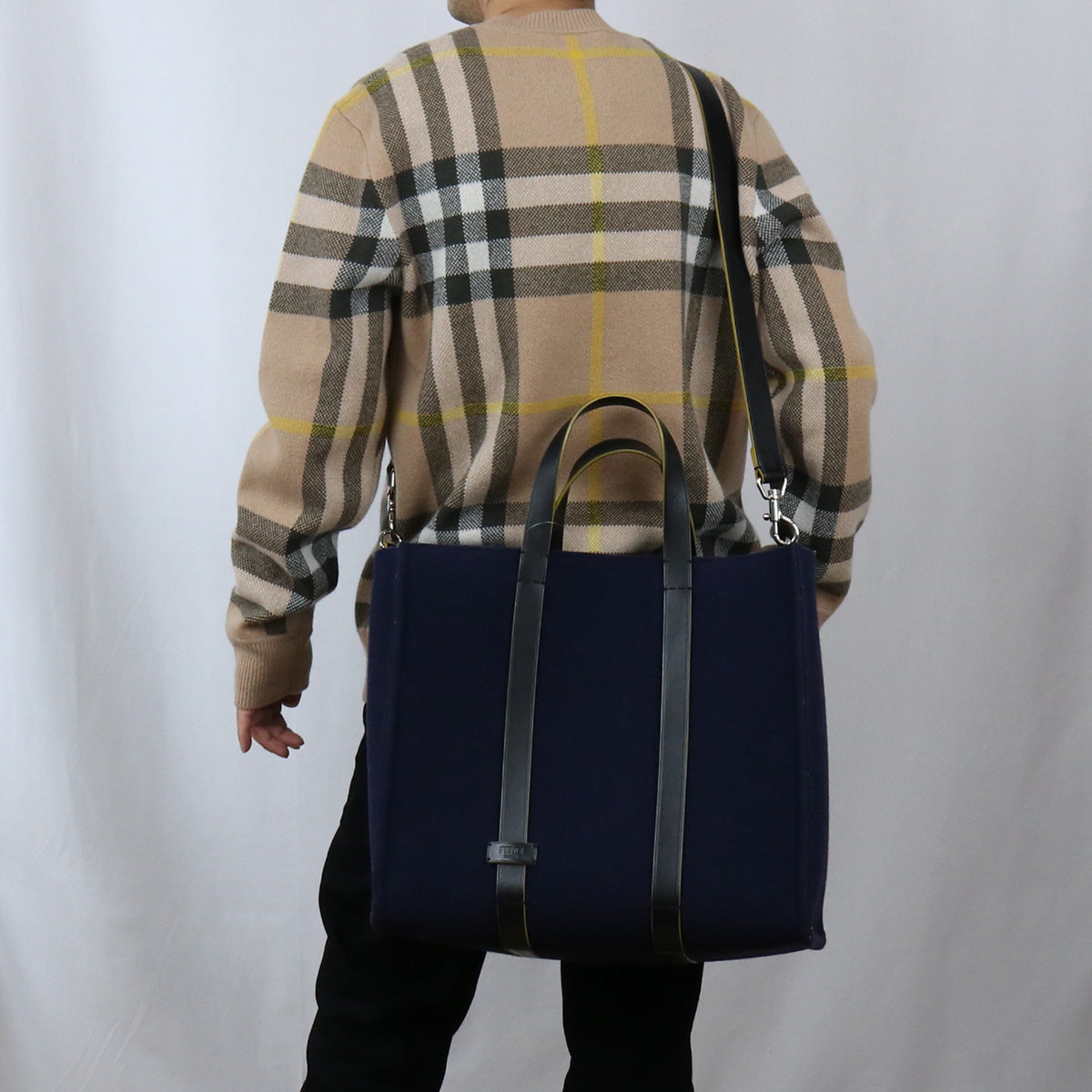 FENDI wool tote FE52992 Tote Bag wool/wool tote mens