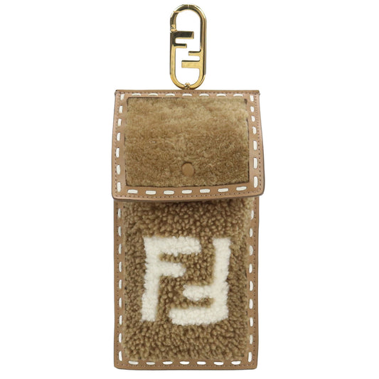 FENDI smartphone pouch 48000 FE69412 Mobile case fur/smartphone pouch Women