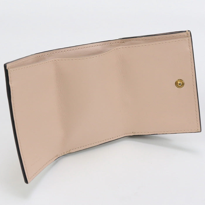 FENDI FENDI ROMA 8M0395 Three fold wallet leather Women