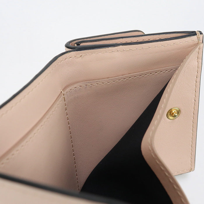 FENDI FENDI ROMA 8M0395 Three fold wallet leather Women