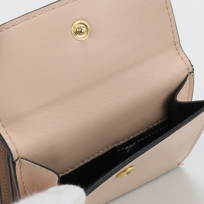 FENDI FENDI ROMA 8M0395 Three fold wallet leather Women