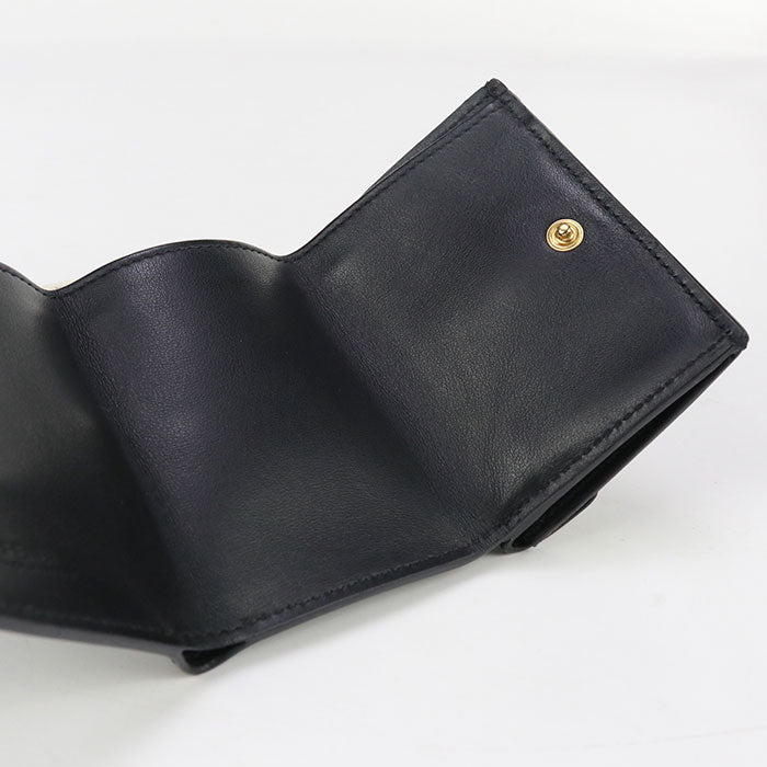 FENDI Micro Tri-Fold Wallet F is Fendi FE86771 Three fold wallet leather/Micro Tri-Fold Wallet Women