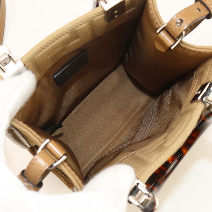 FENDI sunshine shopper mini FE90594 Tote Bag cotton/sunshine shopper mini Women