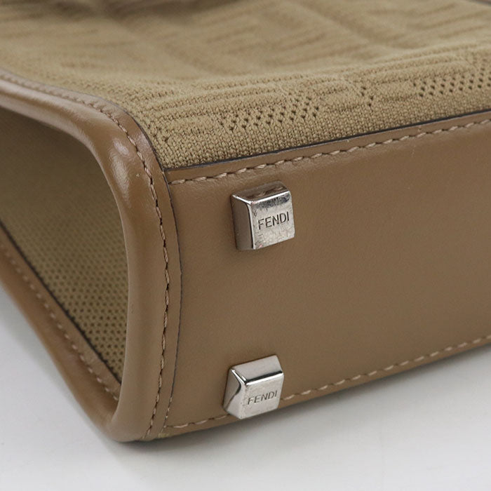 FENDI sunshine shopper mini FE90594 Tote Bag cotton/sunshine shopper mini Women