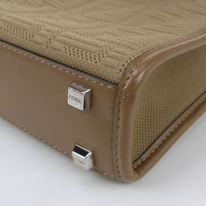 FENDI sunshine shopper mini FE90594 Tote Bag cotton/sunshine shopper mini Women