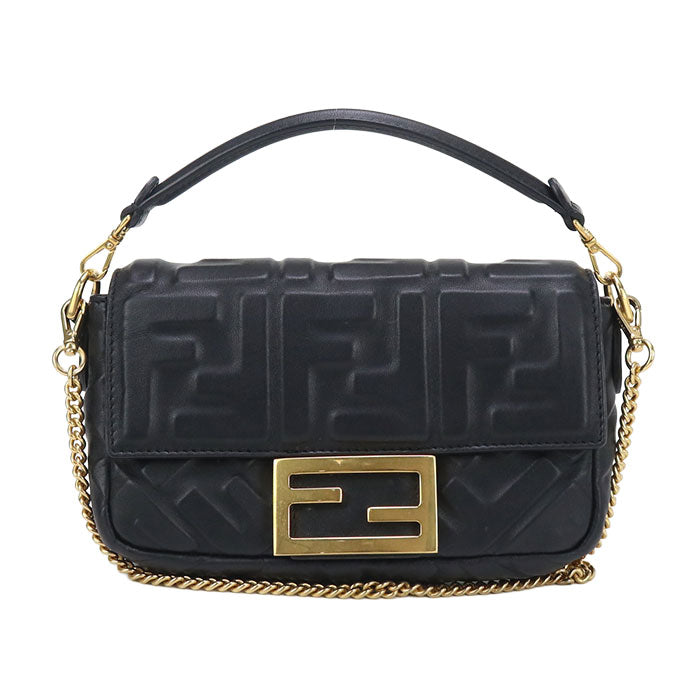 FENDI Chain FF motif baguette mini FE92932 Shoulder Bag/ChainShoulder Bag Women