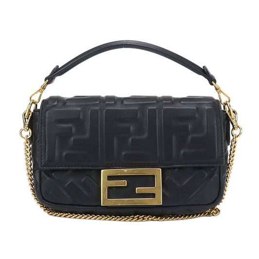 FENDI Chain FF motif baguette mini FE92932 Shoulder Bag/ChainShoulder Bag Women