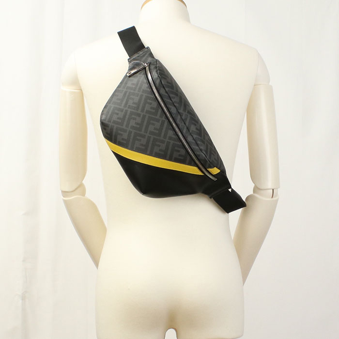 FENDI Belt bag Diagonal FE92976 body bag PVC/Belt bag mens