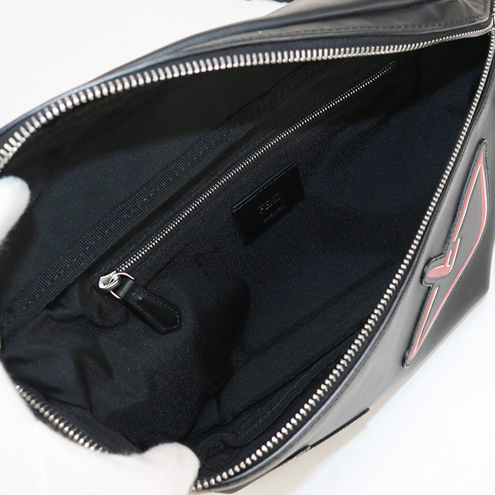 FENDI Belt Bug Monster bugs eye 7VA434 A72K body bag leather mens