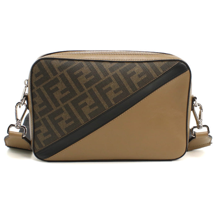FENDI Camera case Diagonal 7M0286 Diagonal shoulder bag PVC/leather mens