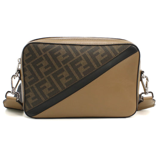 FENDI Camera case Diagonal 7M0286 Diagonal shoulder bag PVC/leather mens