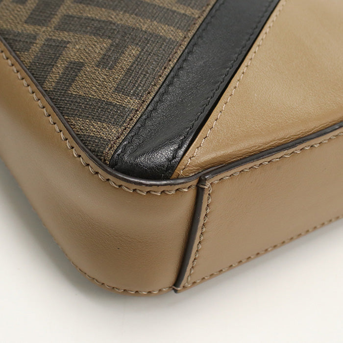 FENDI Camera case Diagonal 7M0286 Diagonal shoulder bag PVC/leather mens