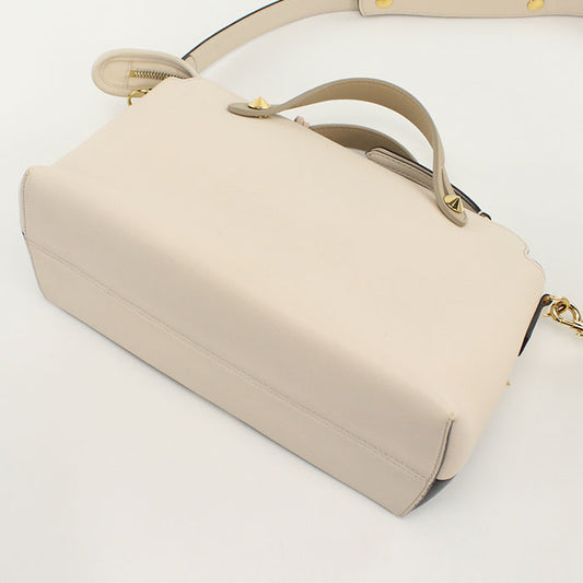 FENDI By the Way Medium Bugs Monster Eye 8BL124 A1FV Handbag Calfskin Women