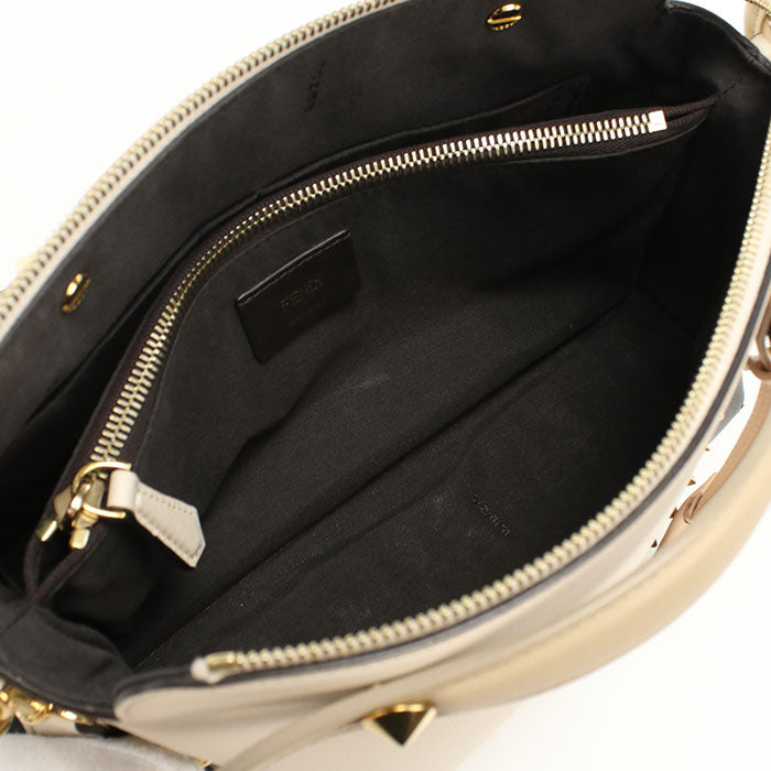 FENDI By the Way Medium Bugs Monster Eye 8BL124 A1FV Handbag Calfskin Women