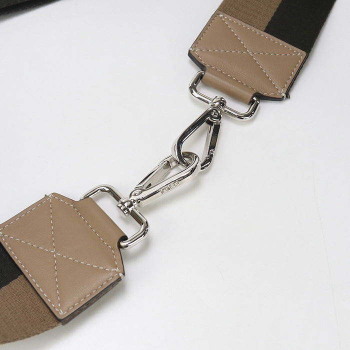 FENDI Olock 8AV416 body bag leather/Jacquard Women