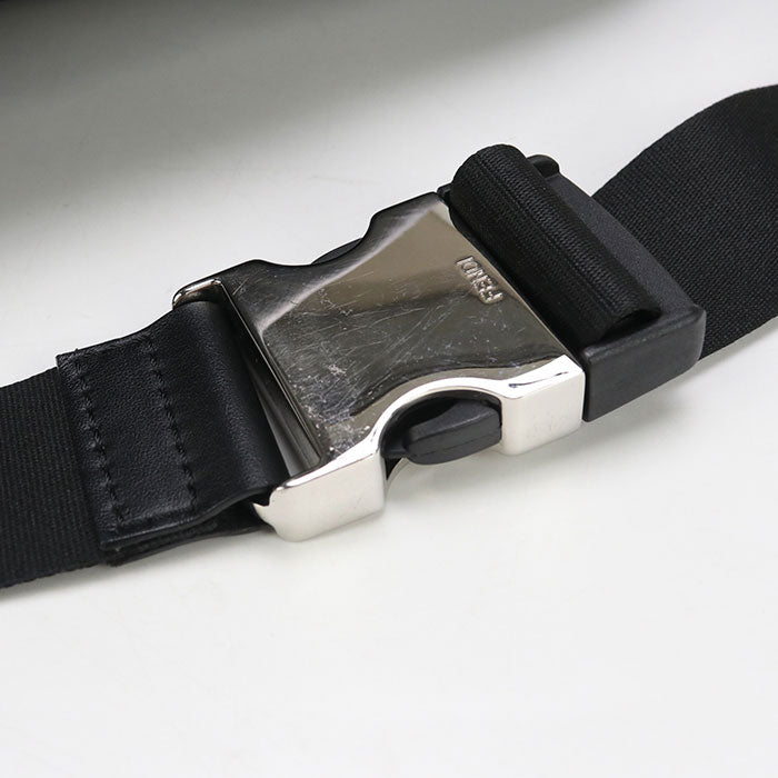 FENDI Belt bag Diagonal 7VA434 body bag PVC mens