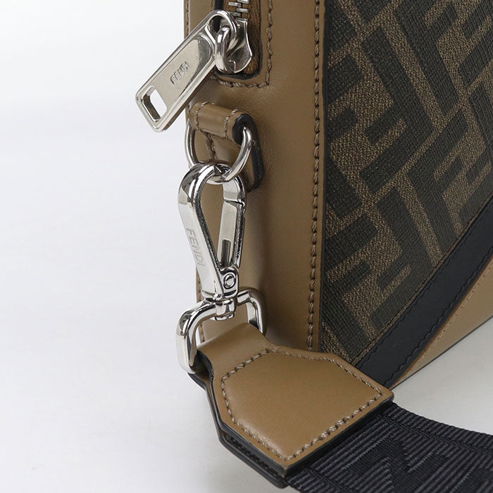 FENDI Camera case Diagonal 7M.0286 Shoulder Bag leather/PVC mens