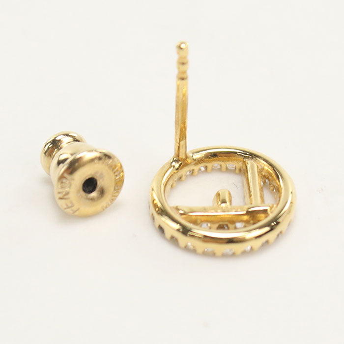 FENDI F is Fendi 8AG738 6DM F089U Pierce metal/Ji Luconia Women