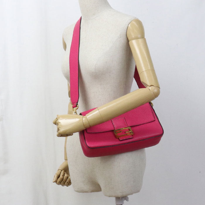 FENDI baguette 8BR600 Handbag leather Women