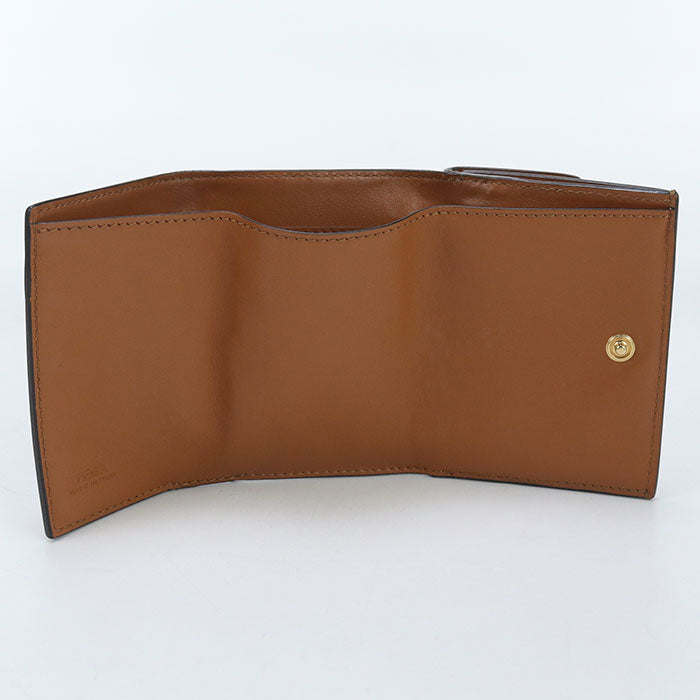FENDI 8M0395 Three fold wallet leather Women