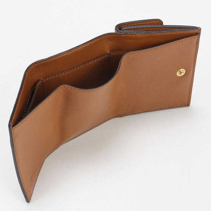 FENDI 8M0395 Three fold wallet leather Women