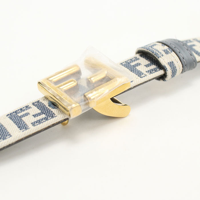 FENDI reversible FF belt 8C0719 ARN0 F1OPZ belt canvas/leather Women's