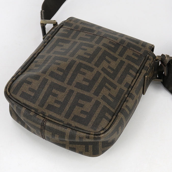 FENDI Zucca 7VA205 Diagonal shoulder bag PVC mens