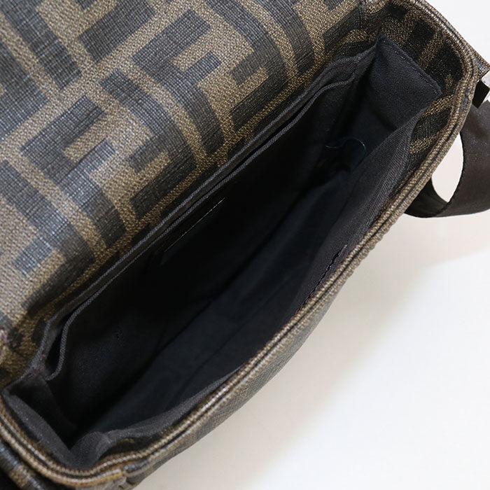 FENDI Zucca 7VA205 Diagonal shoulder bag PVC mens